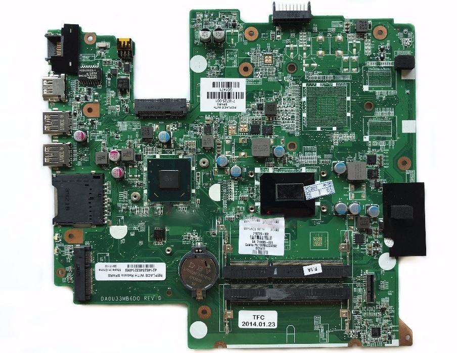 Board Hp Pavilion Touchsmart 14 F Parte 718725 001 Ref CLHPP14F