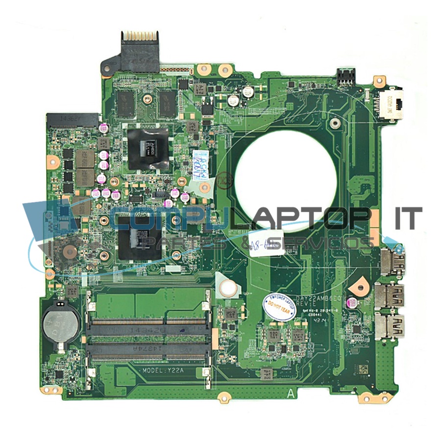 Motherboard Placa Base Hp P Parte Compulaptop