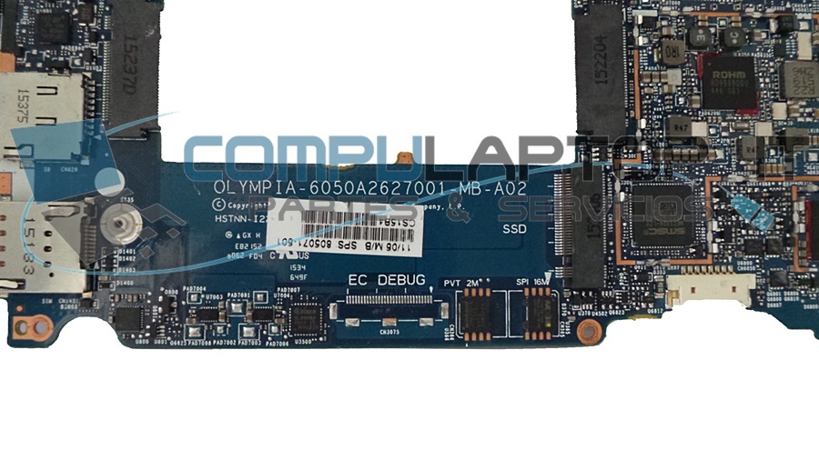 Motherboard Placa Base Hp Elite X G Tablet Parte