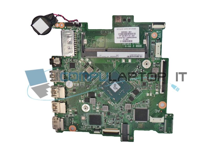 Motherboard Placa Base Hp Stream 14 Ax Parte 905306 601 2117